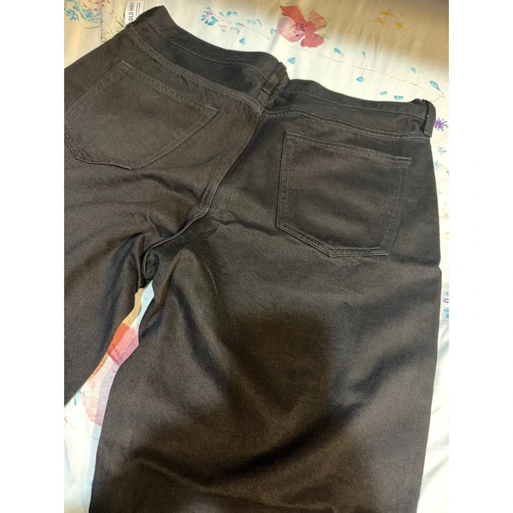Old Navy Mens Structured Loose Non-Stretch Jeans Black 36x30 893800-00-2-3630